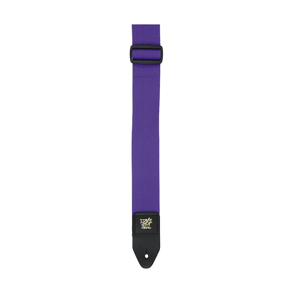 Ernie Ball Pickholder Polypro Guitar Strap, Black (P04039)