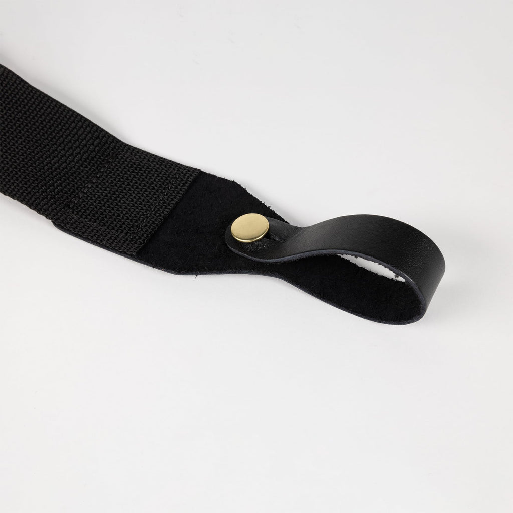 Ernie Ball Pickholder Polypro Guitar Strap, Black (P04039)
