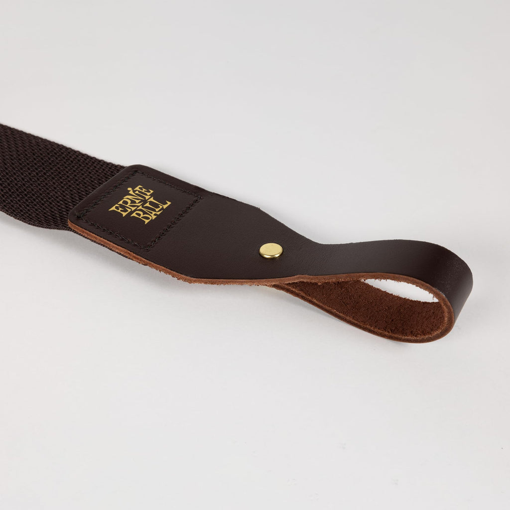 Ernie Ball Pickholder Polypro Guitar Strap, Black (P04039)