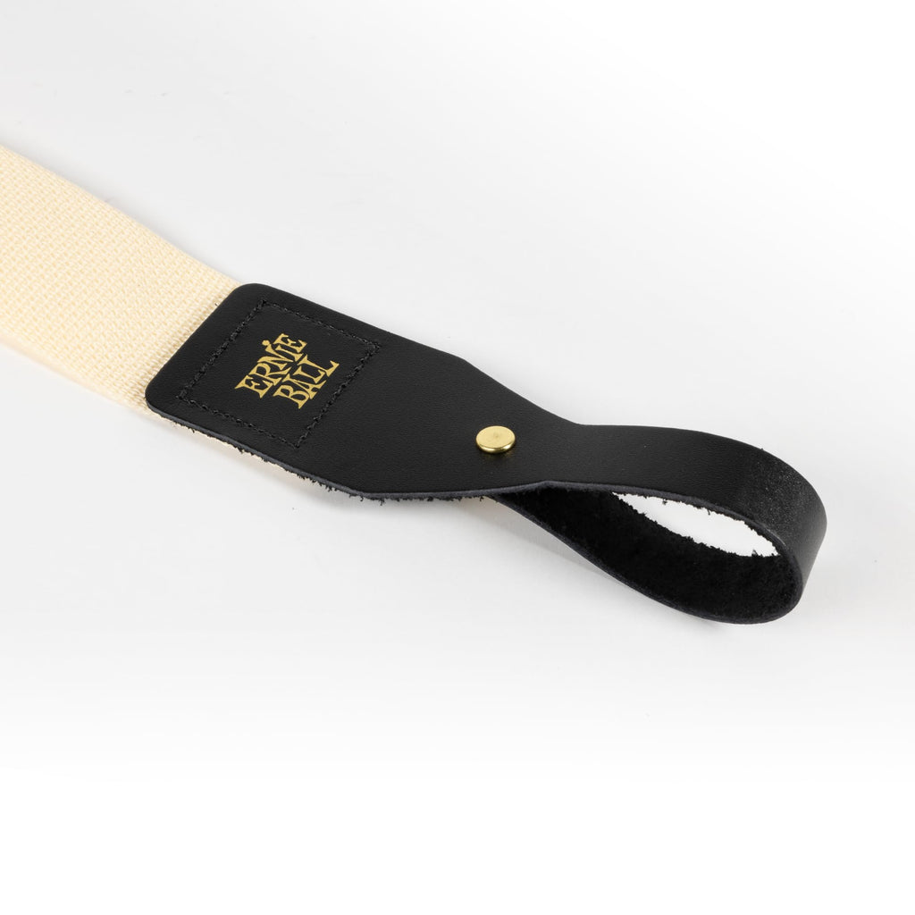 Ernie Ball Pickholder Polypro Guitar Strap, Black (P04039)