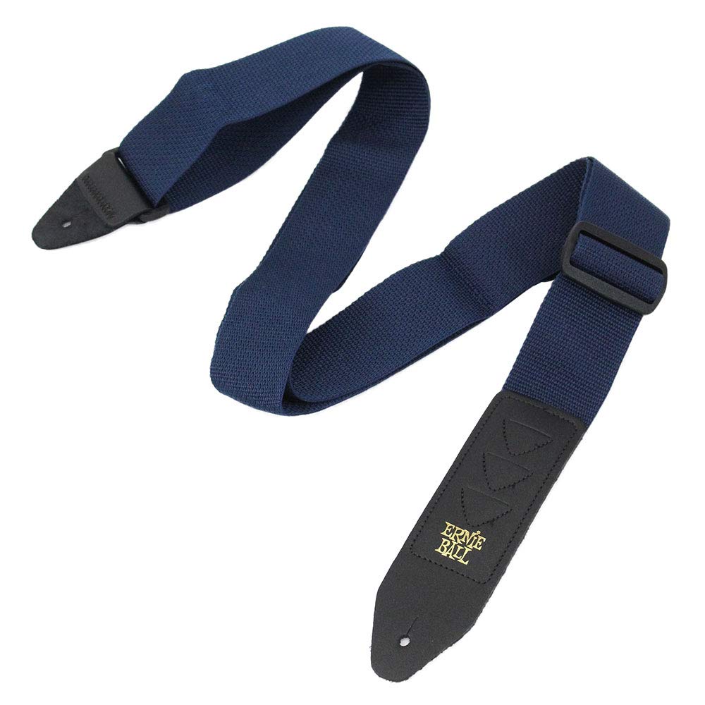 Ernie Ball Pickholder Polypro Guitar Strap, Black (P04039)