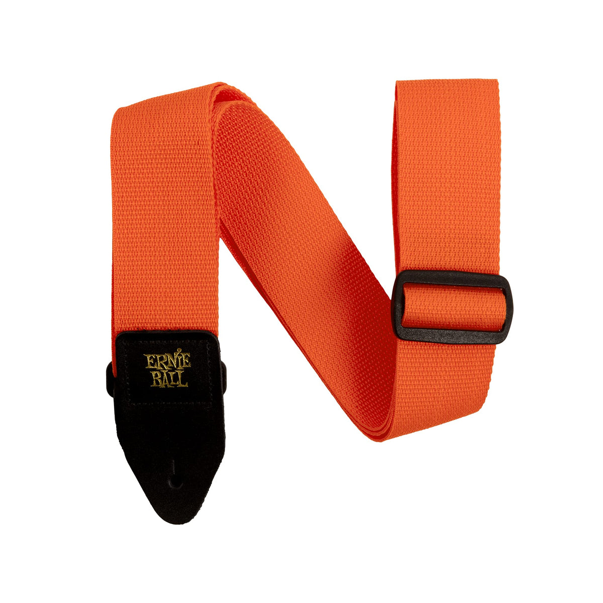 Ernie Ball Pickholder Polypro Guitar Strap, Black (P04039)