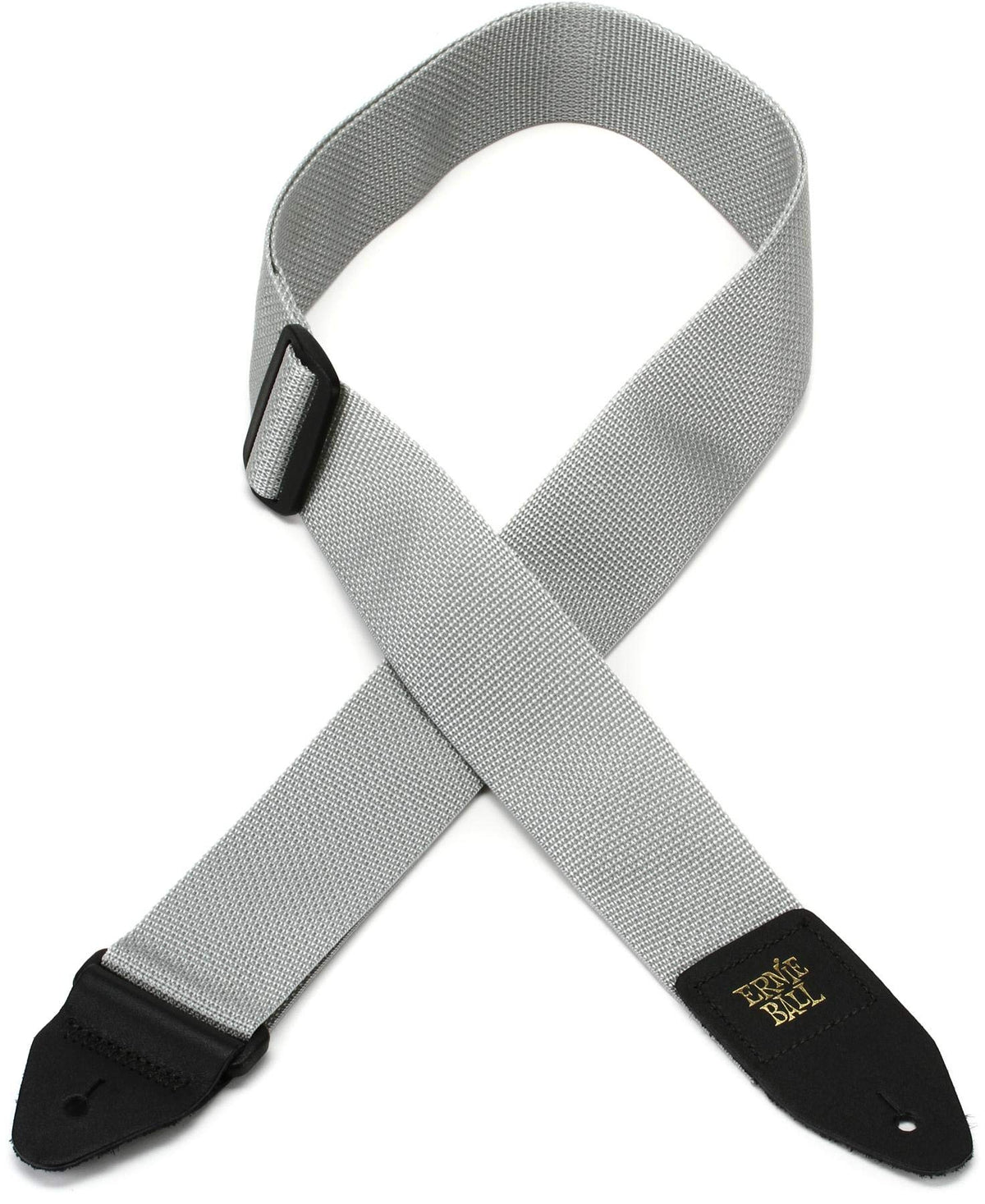 Ernie Ball Pickholder Polypro Guitar Strap, Black (P04039)