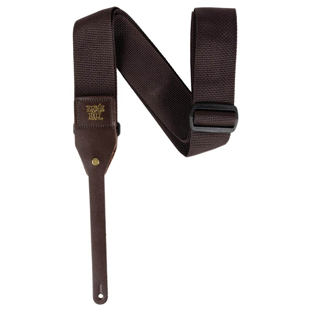 Ernie Ball Pickholder Polypro Guitar Strap, Black (P04039)