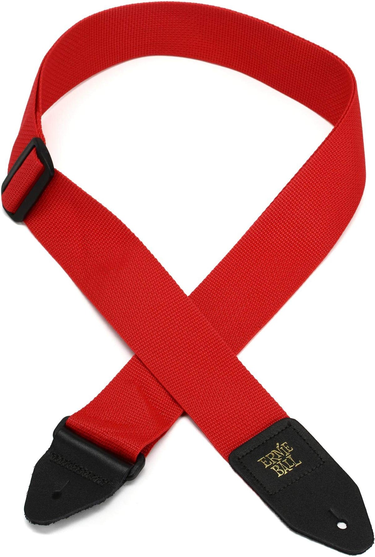 Ernie Ball Pickholder Polypro Guitar Strap, Black (P04039)