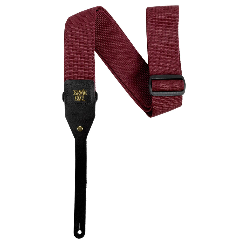 Ernie Ball Pickholder Polypro Guitar Strap, Black (P04039)
