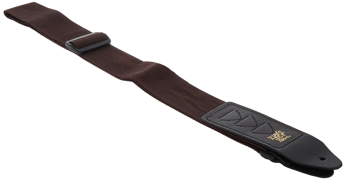 Ernie Ball Pickholder Polypro Guitar Strap, Black (P04039)