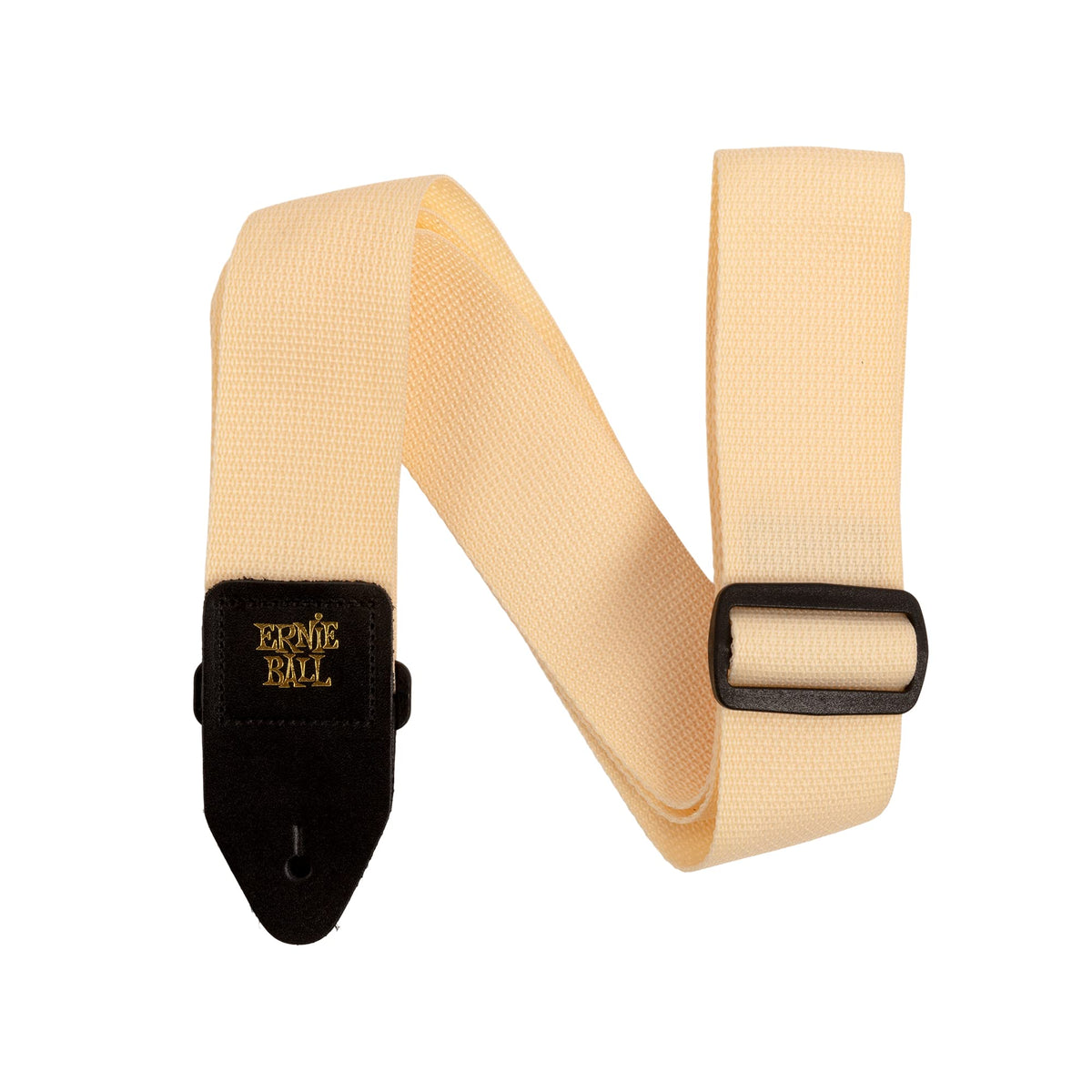 Ernie Ball Pickholder Polypro Guitar Strap, Black (P04039)