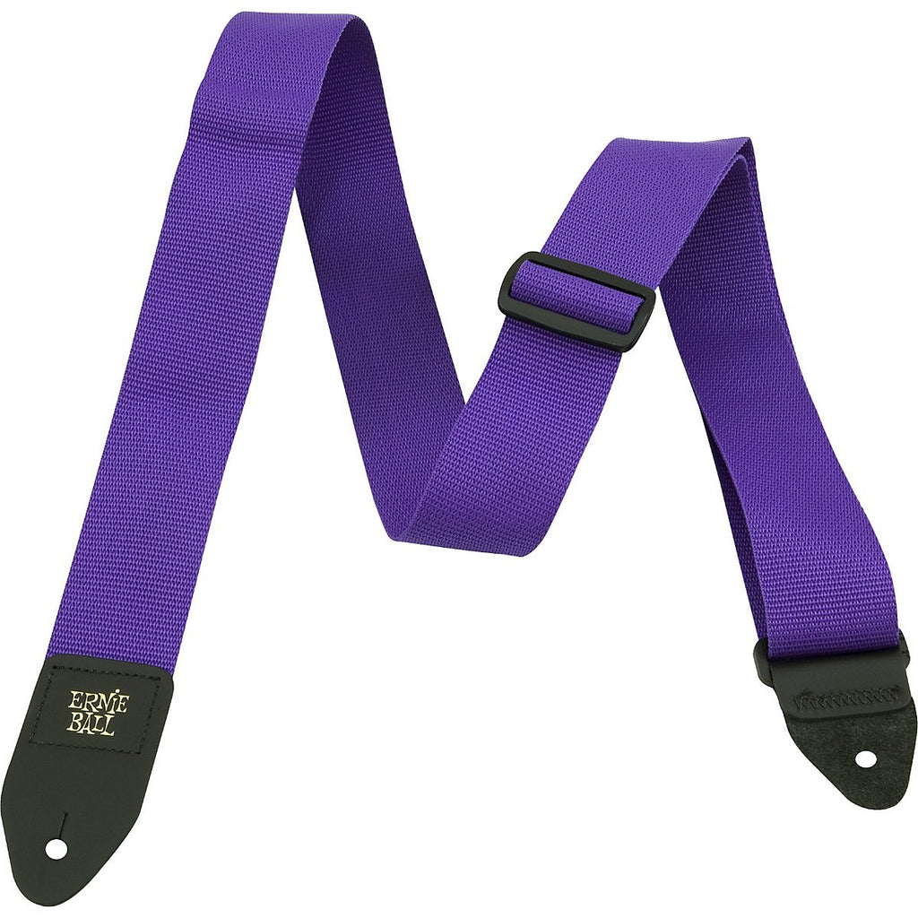 Ernie Ball Pickholder Polypro Guitar Strap, Black (P04039)