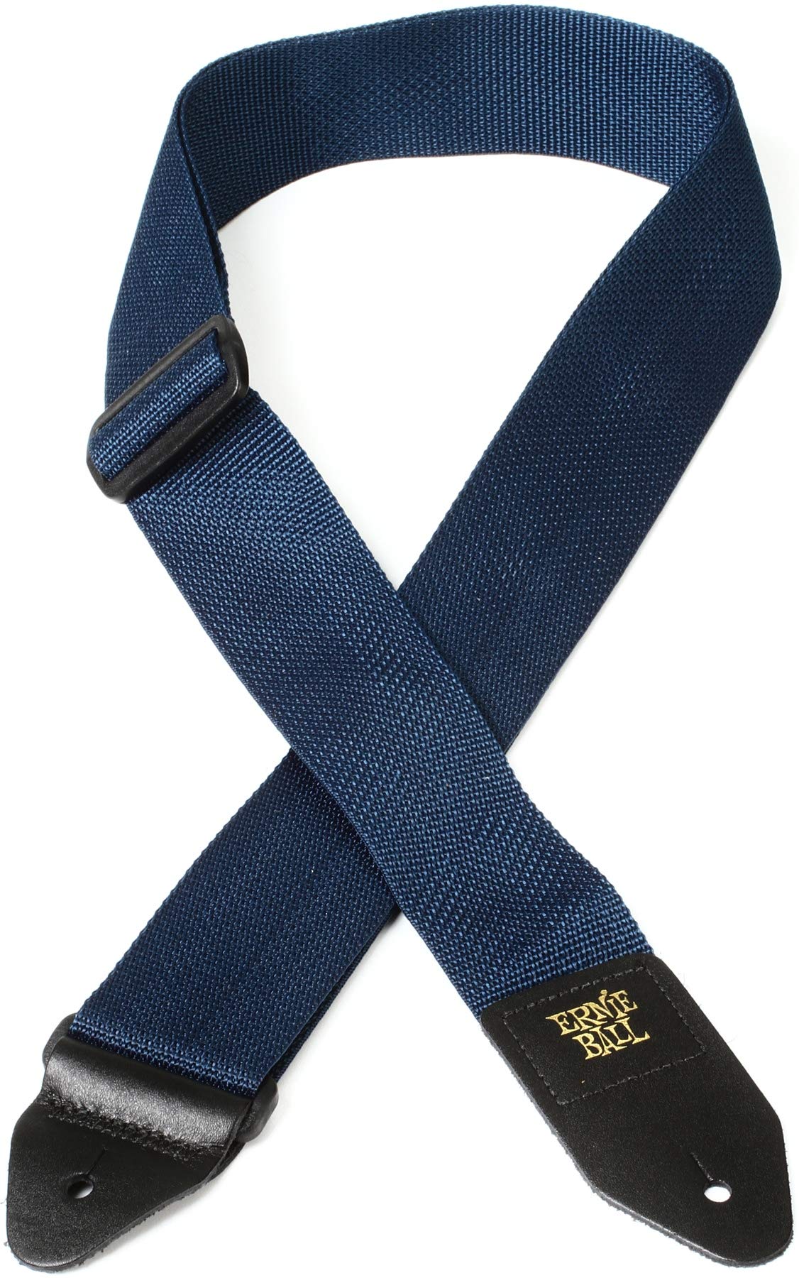 Ernie Ball Pickholder Polypro Guitar Strap, Black (P04039)