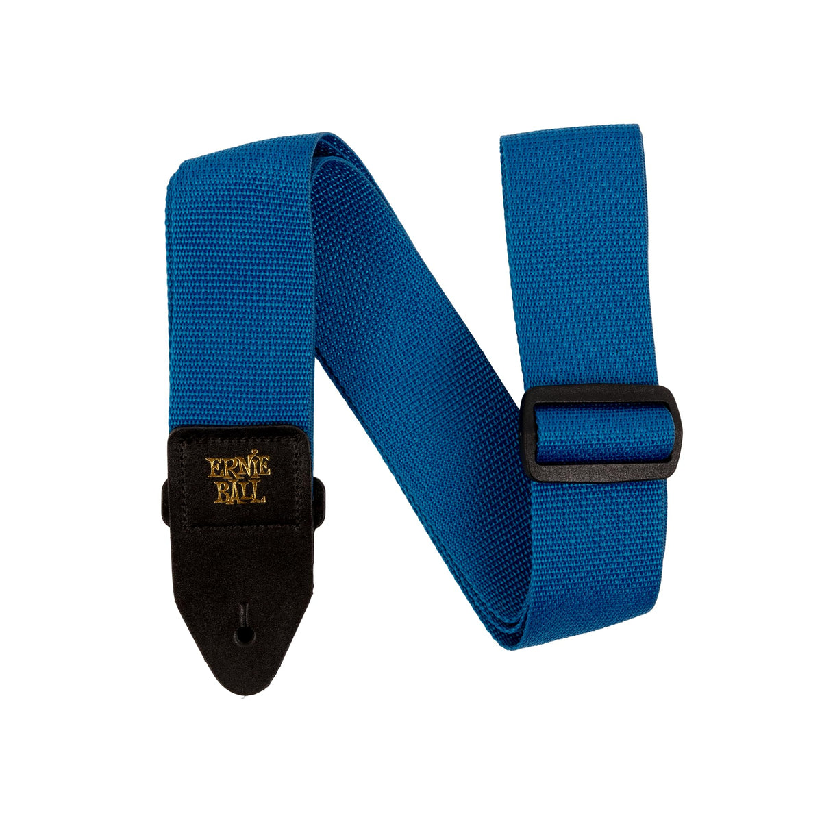 Ernie Ball Pickholder Polypro Guitar Strap, Black (P04039)