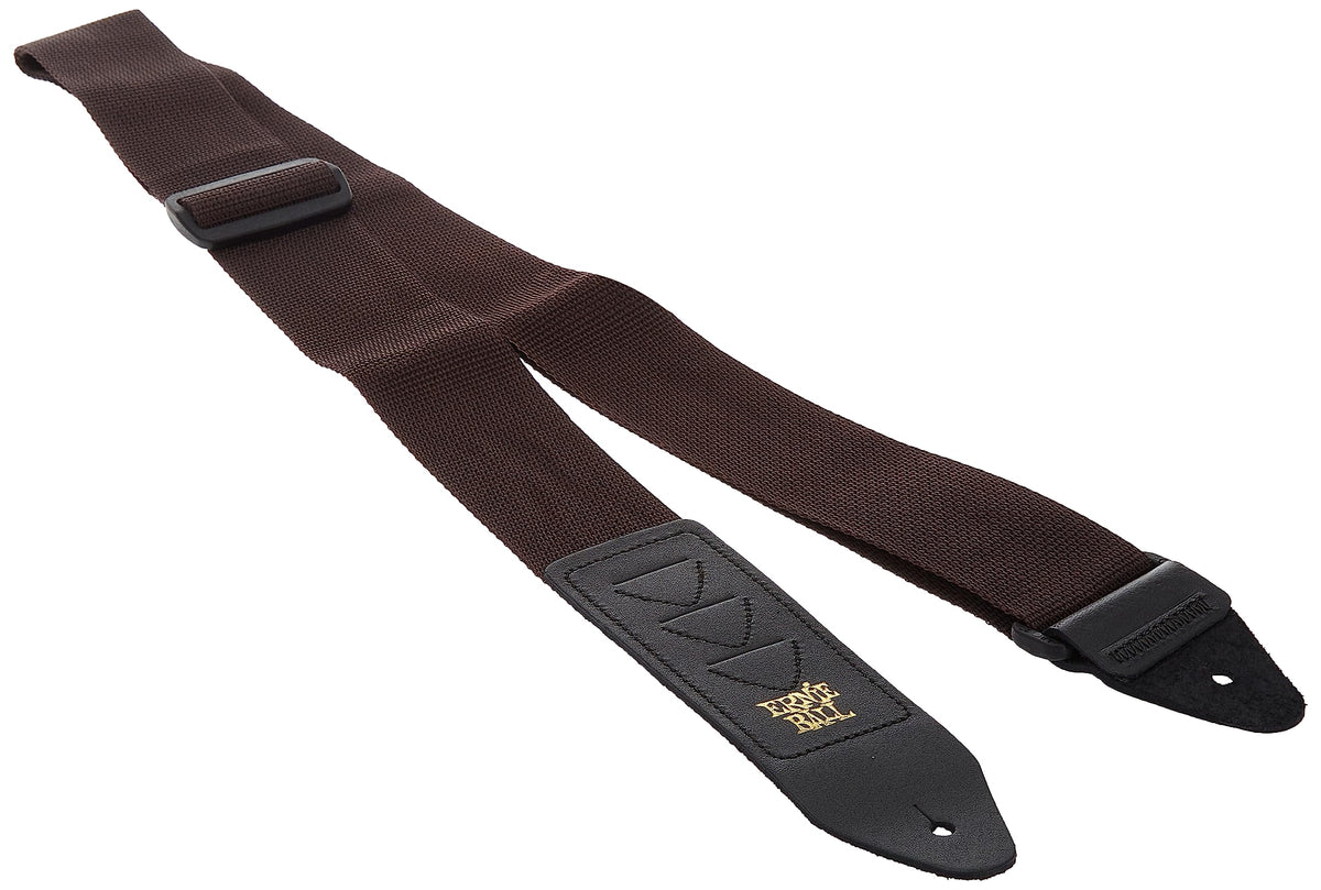 Ernie Ball Pickholder Polypro Guitar Strap, Black (P04039)