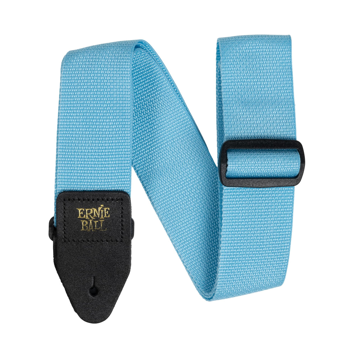 Ernie Ball Pickholder Polypro Guitar Strap, Black (P04039)