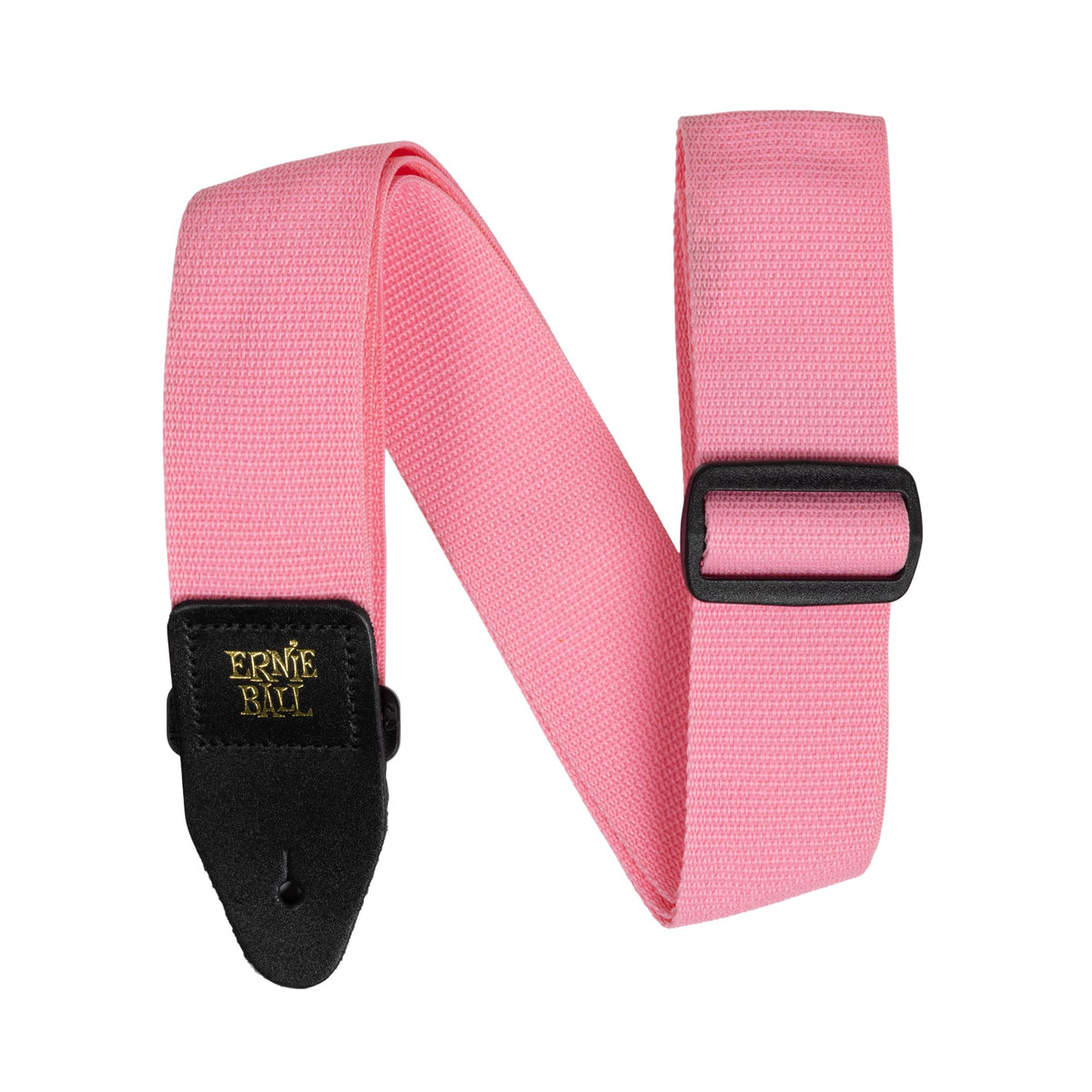 Ernie Ball Pickholder Polypro Guitar Strap, Black (P04039)