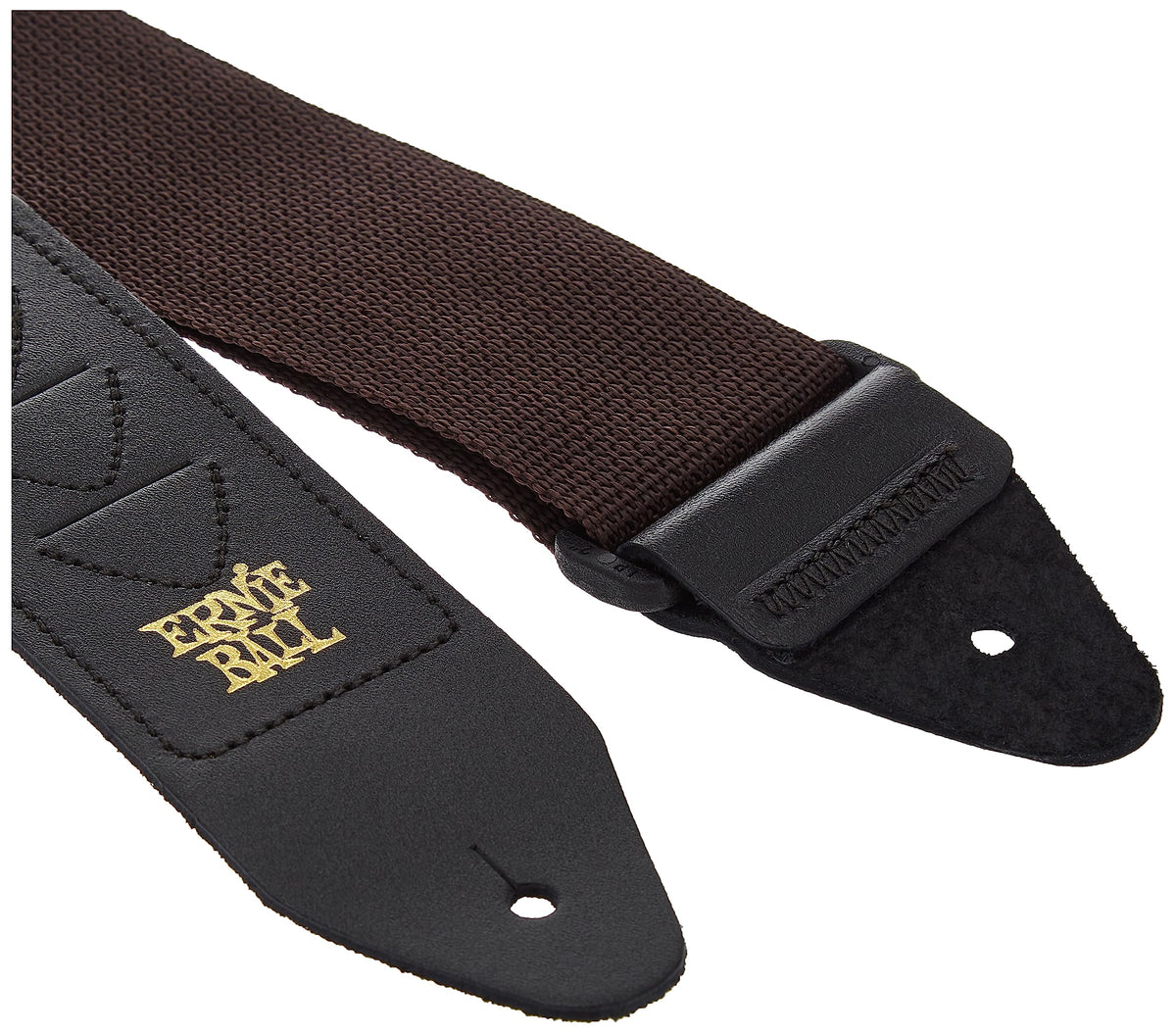 Ernie Ball Pickholder Polypro Guitar Strap, Black (P04039)