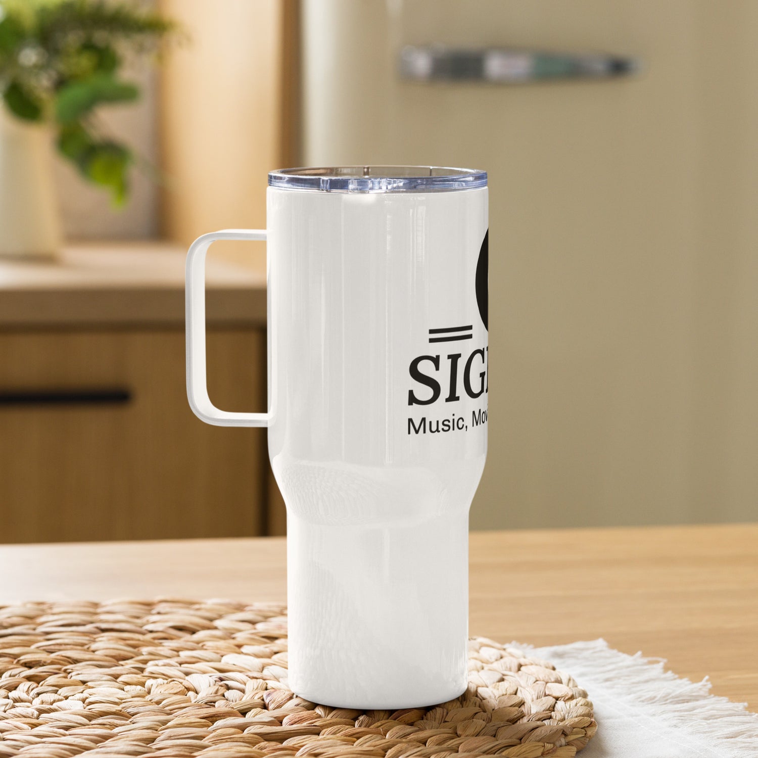 Travel mug with a handle Sigbeez