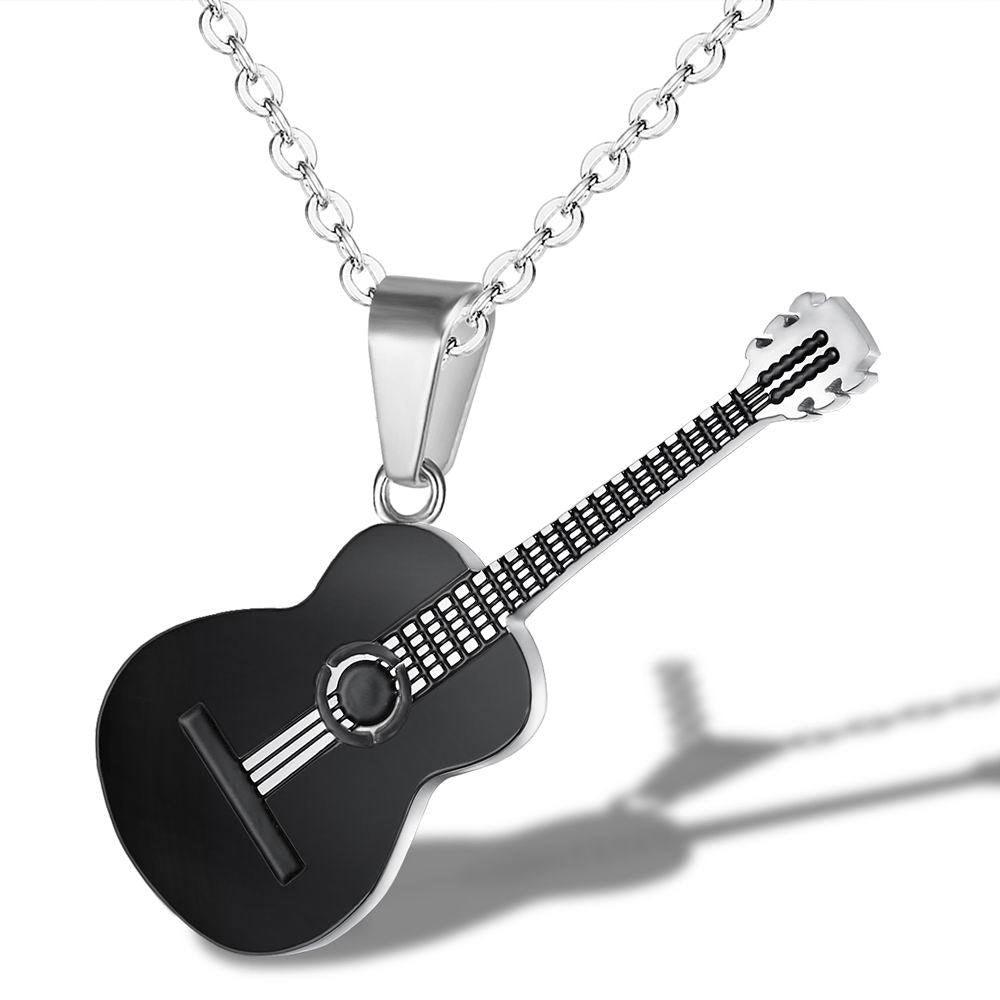 Music guitar pendant necklace Automizely Dropshipping