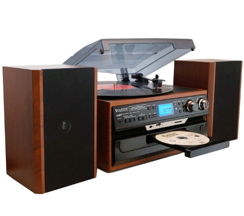 Boytone BT-24MB Bluetooth Record Player Stereo GONZALABES