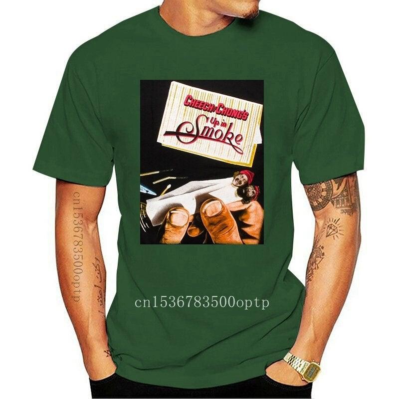 New Movie Poster T-Shirt Cheech and Chong Up In Smoke Sigbeez