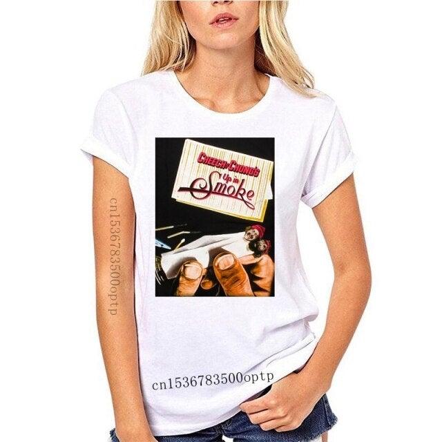 New Movie Poster T-Shirt Cheech and Chong Up In Smoke Sigbeez